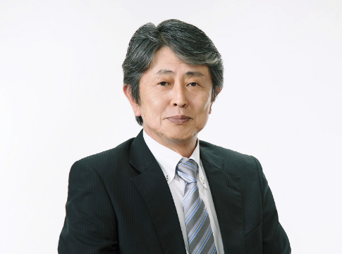 明知ガイシ株式会社 代表取締役社長 山本 務 の写真です。